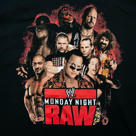 WWE Monday Night Raw Legends Retro T-Shirt Size 3XL - Picture 2 of 4